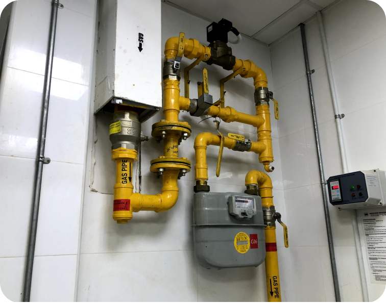 Portfolio image for Residential & Commercial Gas Pipe Installation